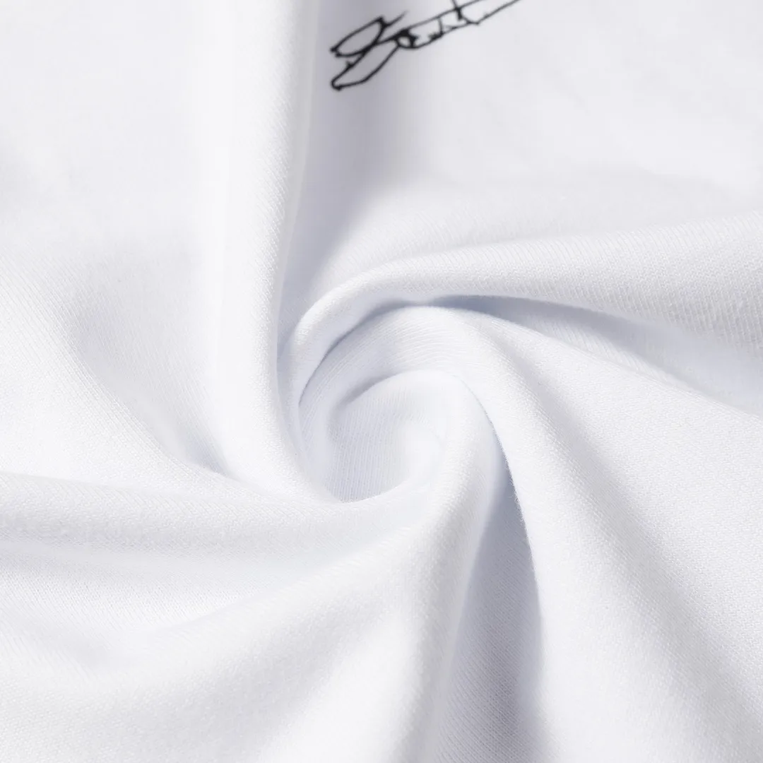 Saint Michael series trendy T craft drawing round neck short sleeves Style number: D3189 P110 Color: White Size: S M L XL